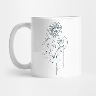 Chrysanthemum (November) Mug
